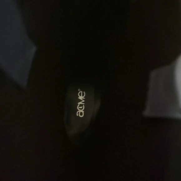 VINTAGE NEW OLD STOCK! ACME denim leather western boots women’s  8 - Picture 8 of 15